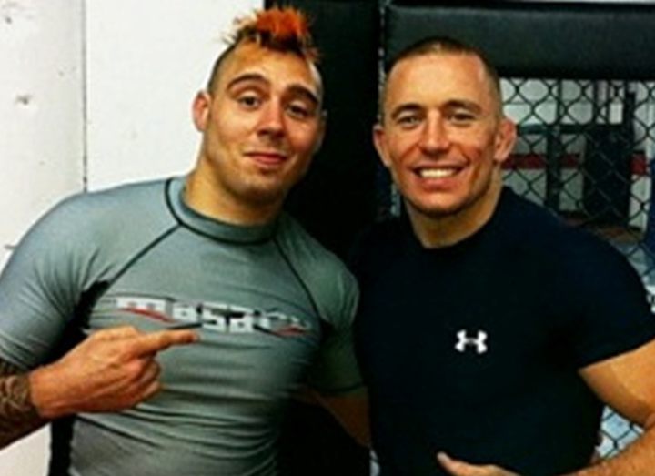 Дэн Харди о совместных тренировках с Сент-Пьером