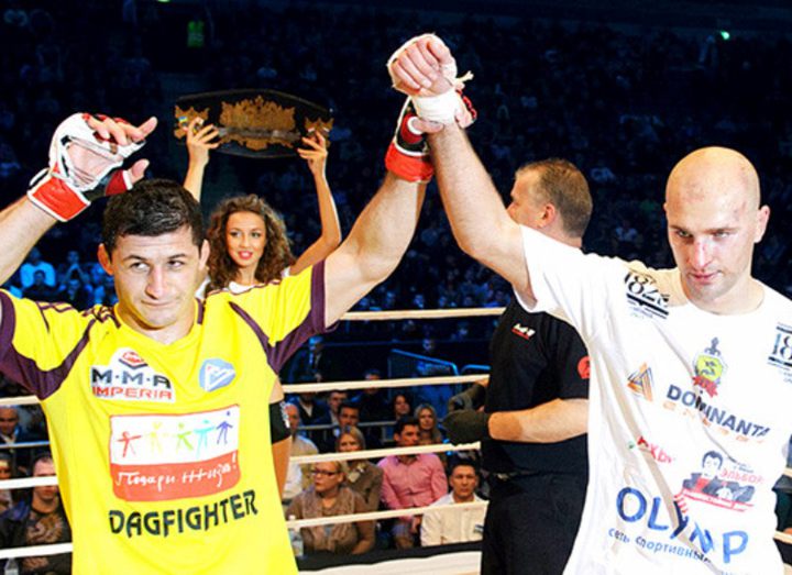 Дагестанские бойцы микс-файт украсили шоу в Санкт-Петербурге