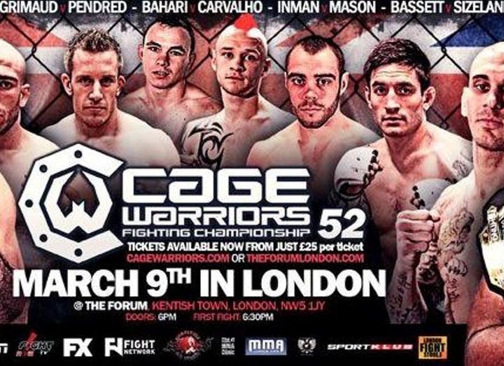 Results Cage Warriors 52