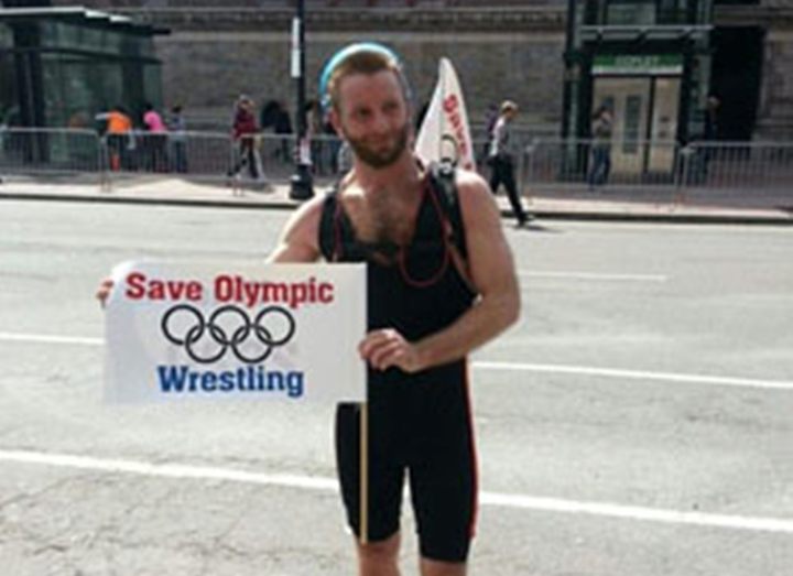 save olympic wrestling shirts