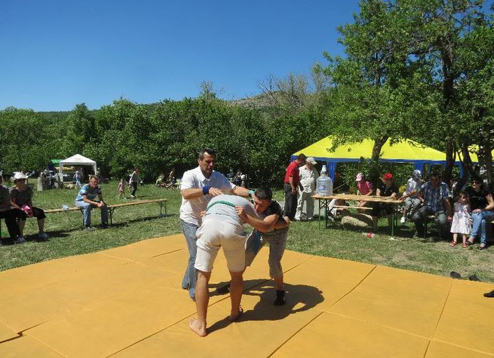 Wrestling on belts