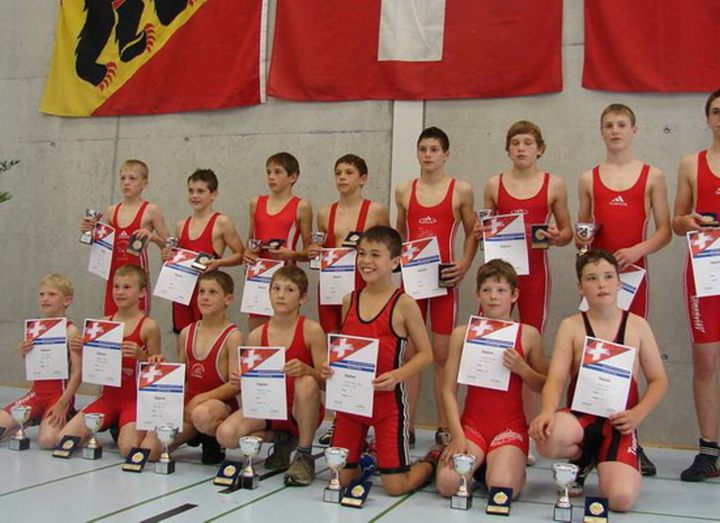 Our wrestlers in Switzerland