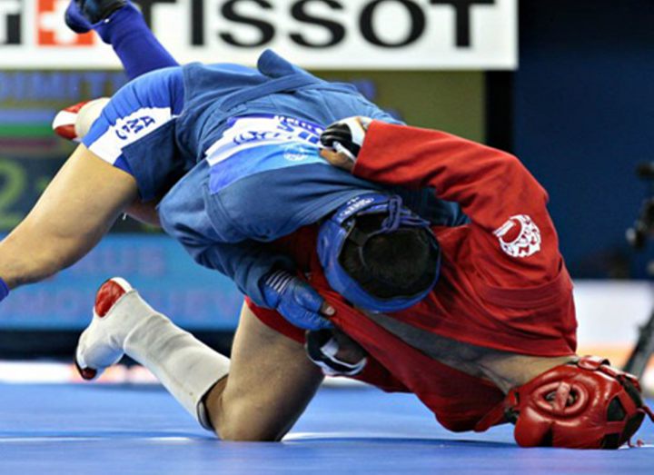 Amriyev — the champion of France on fighting sambo