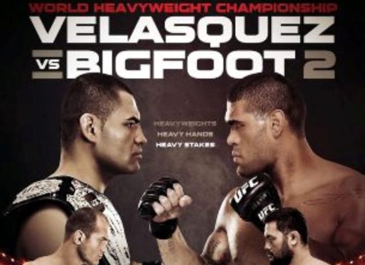 RESULTS AND UFC 160 BONUSES: VELASQUEZ VS. BIGFOOT II