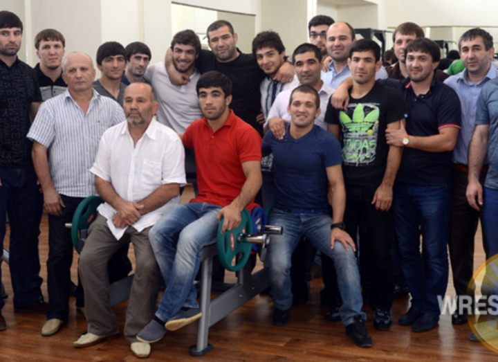 Sagid Murtazaliyev encouraged the Dagestan wrestlers