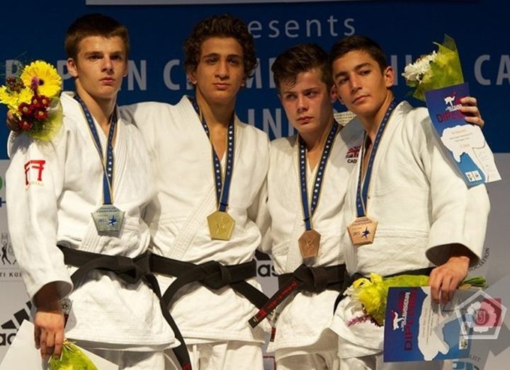 The championship of Europe on judo (U18) among cadets