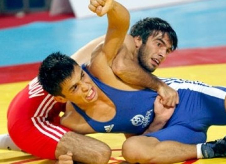 The Kazakhstan wrestlers win medals in Germany