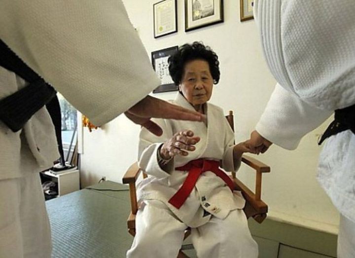 Grandmother- judoist