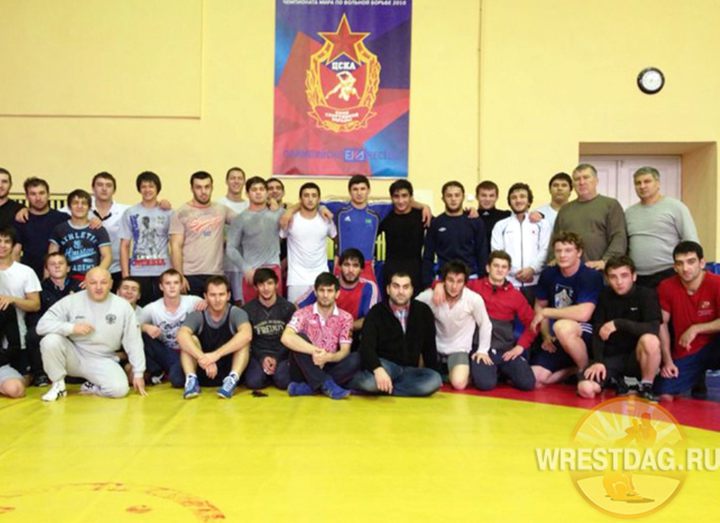 The Dagestan wrestlers carried out joint collection to CSKA