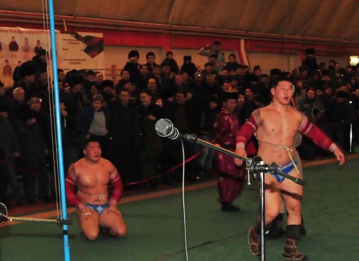 Sayyn Belek Tulush – the winner of tournament on wrestling huresh on prizes Todzhinsky kozhuun