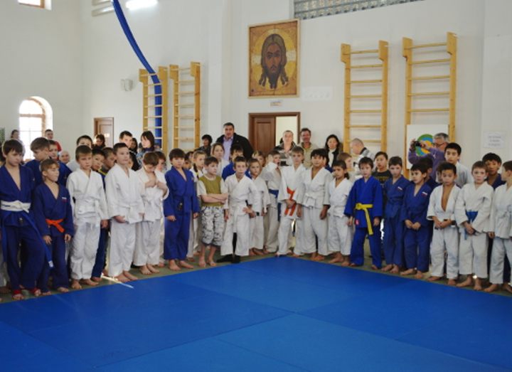 The best judoists were overcome for a cup of the Bishop Yakut and Lensky Roman