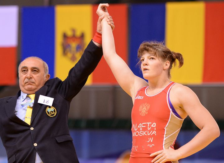 Alina Moreva, Irina Ologonova, Valeria Lazinskaya and Ekaterina Bukina won in the first day of the Cup of Russia Novocheboksarsk