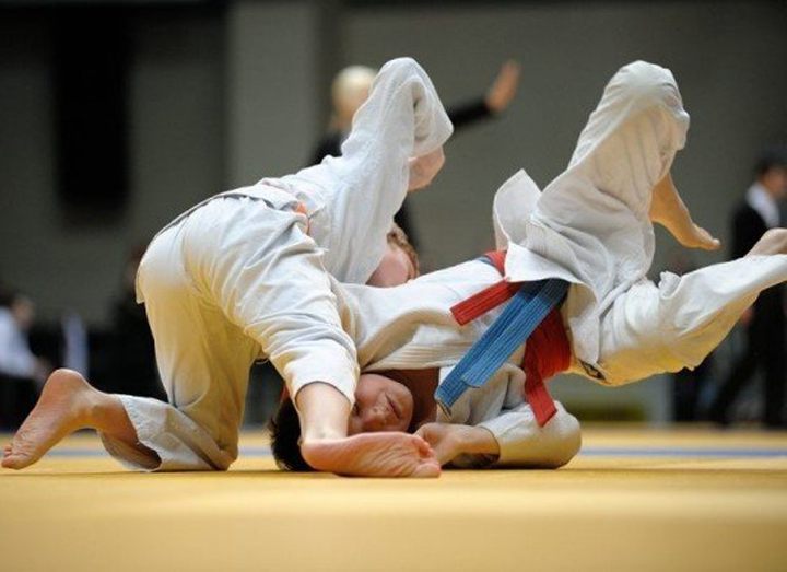 Youthful tournament on judo