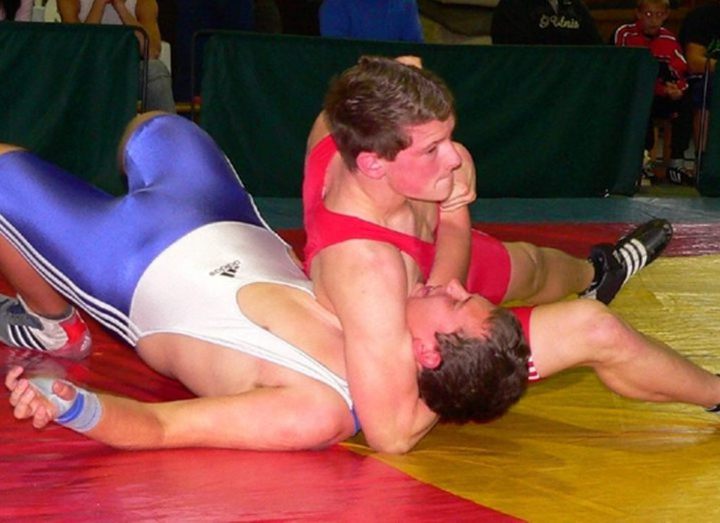 The VI open tournament on free-style wrestling