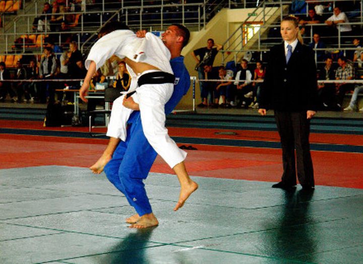 Open championship in judo