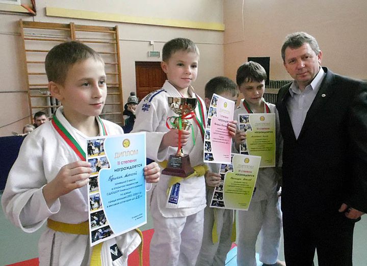 Open championship in judo in Berezki