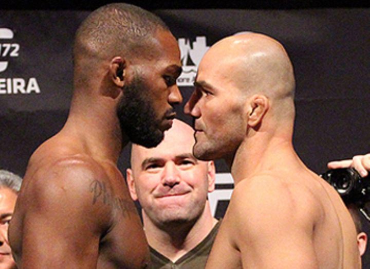 Результаты взвешивания к турниру UFC 172