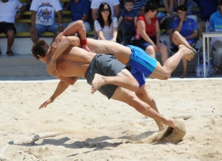 Открытый чемпионат по пляжной борьбе