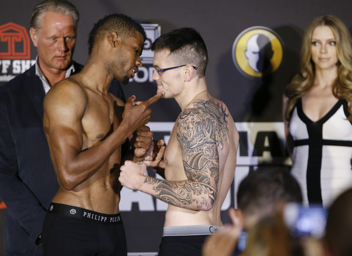 GLORY 17 «ЛОС-АНДЖЕЛЕС» + «LAST MAN STANDING»: ПРОЦЕДУРА ОФИЦИАЛЬНОГО ВЗВЕШИВАНИЯ