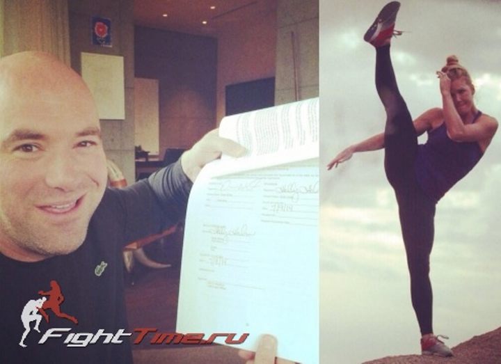 ХОЛЛИ ХОЛМ ПОДПИСАНА В UFC