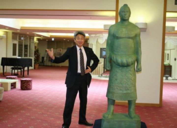 На Сахалине установлен памятник Тайхо