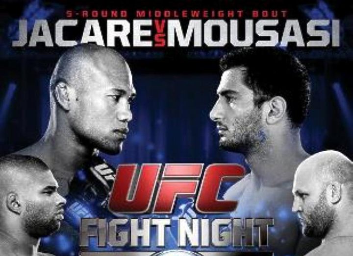 РЕЗУЛЬТАТЫ И БОНУСЫ UFC FIGHT NIGHT: JACARE VS. MOUSASI