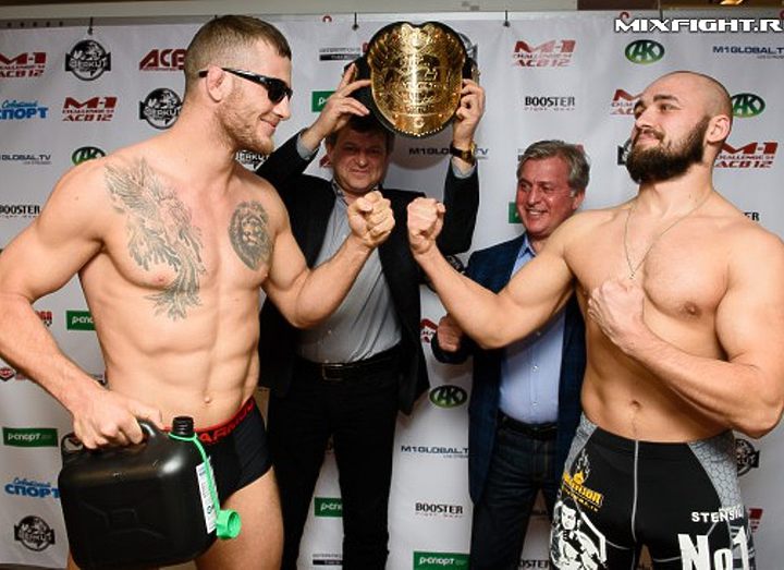 M-1 CHALLENGE 54 & ACB 12: ПРОЦЕДУРА ОФИЦИАЛЬНОГО ВЗВЕШИВАНИЯ