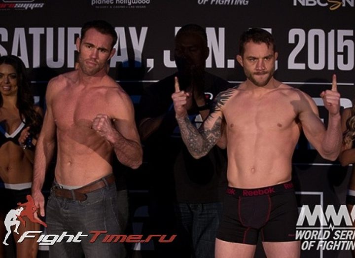 WSOF 17: ПРОЦЕДУРА ОФИЦИАЛЬНОГО ВЗВЕШИВАНИЯ