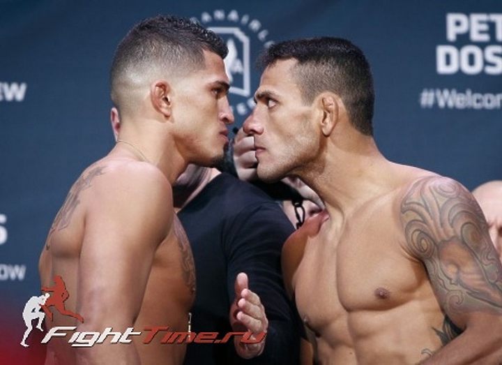 UFC 185: ПРОЦЕДУРА ОФИЦИАЛЬНОГО ВЗВЕШИВАНИЯ