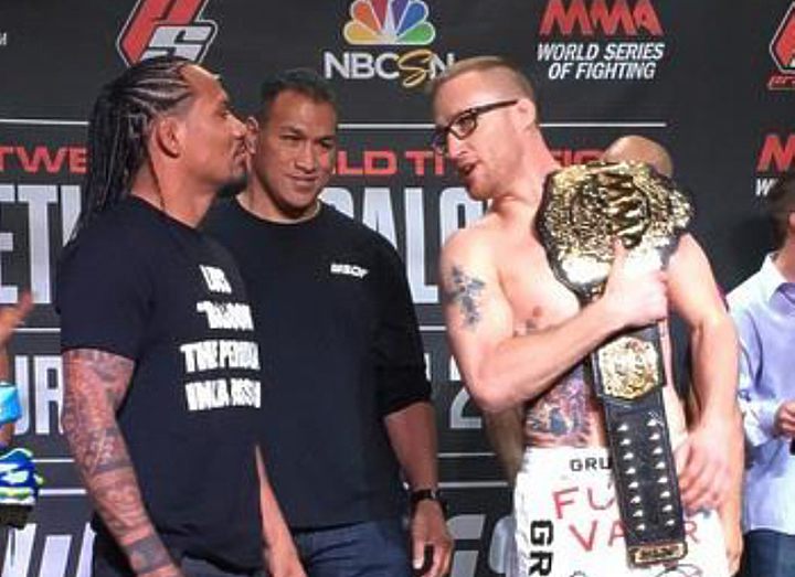 Результаты взвешивания к турниру WSOF 19