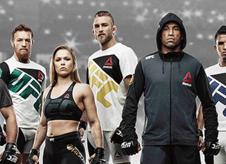 Reebok представил новую форму UFC