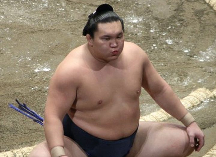 Хакухо, Харумафудзи и Тэрунофудзи спарринговали с Кисэносато