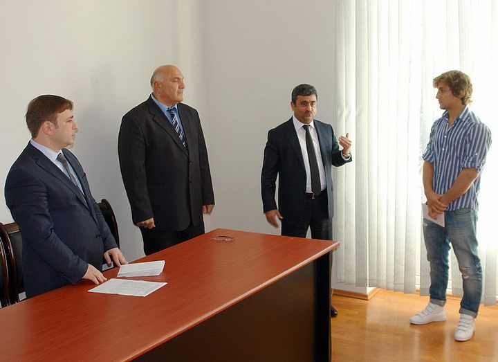 Федерация дзюдо премировала призеров первенства мира