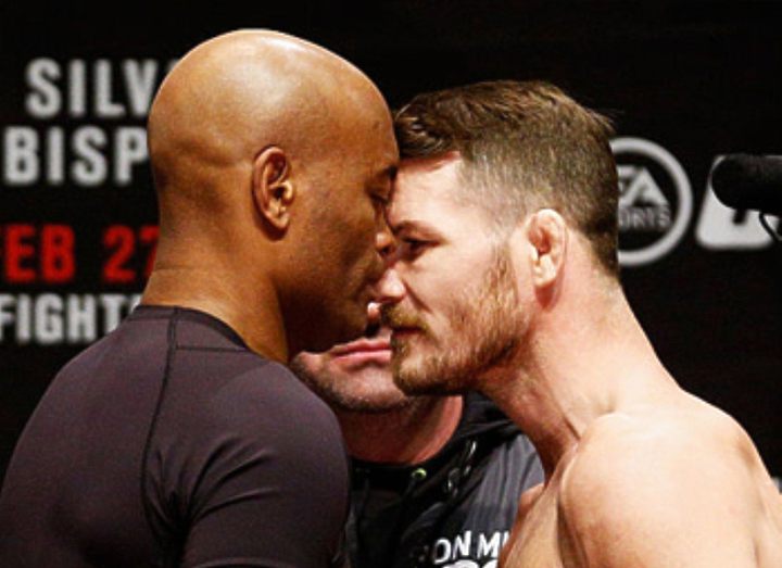 Андерсон Сильва и Майкл Биспинг прошли взвешивание