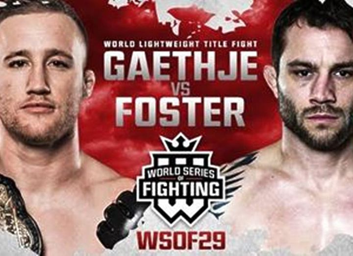 РЕЗУЛЬТАТЫ WSOF 29: GAETHJE VS. FOSTER