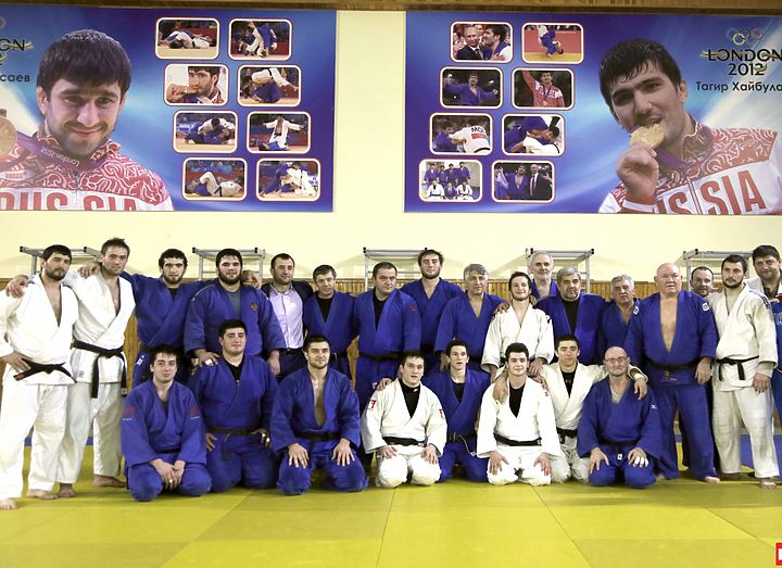 Открытая тренировка сборной Дагестана по дзюдо