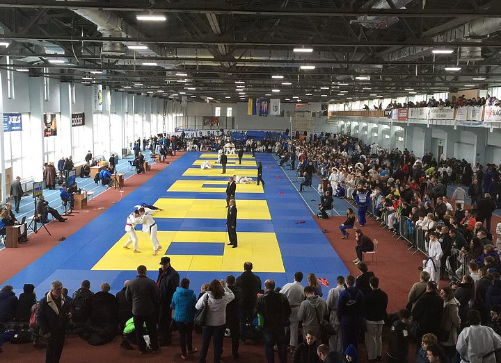 На детском турнире пришлось увеличить количество татами