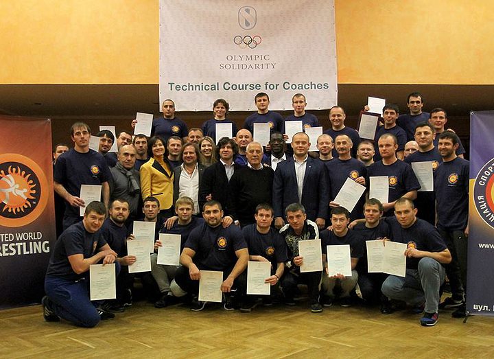 Украинские тренера получат сертификаты UWW