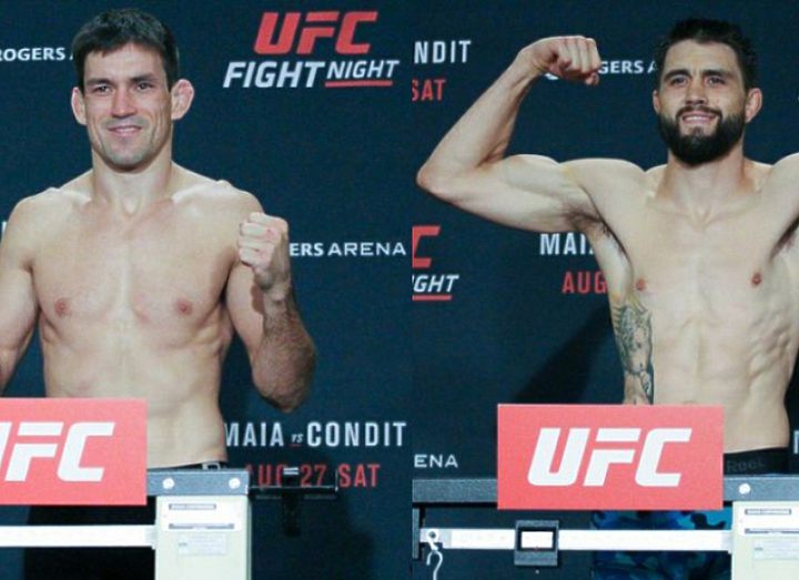 UFC on FOX 21: результаты официального взвешивания