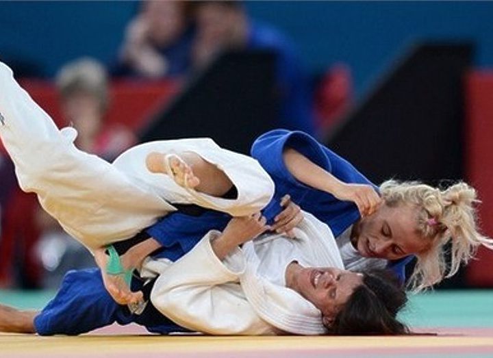 Юлия Галинска добывает бронзу