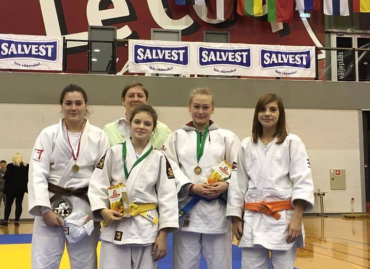 Дзюдоистки соревновались в Тарту и Риге