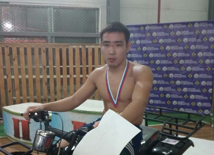 Квадроцикл выиграл Владимир Афанасьев