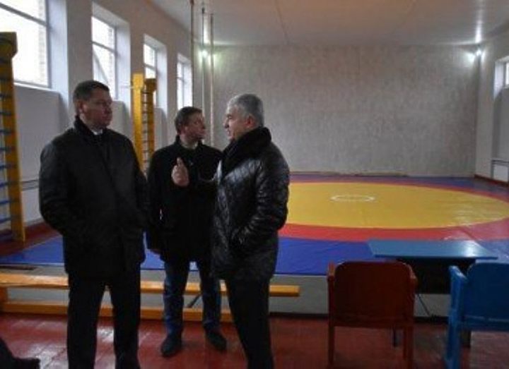 В Херсоне отремонтировали спортза