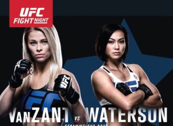 РЕЗУЛЬТАТЫ И БОНУСЫ UFC ON FOX: VANZANT VS. WATERSON