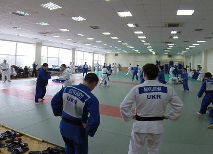Украинские дзюдоисты тренируются в Конча-Заспе