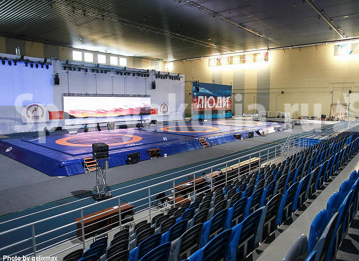 Арена «Енисей» готова принять борцовский турнир