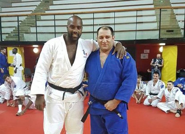Ильхам Закиев встретился с легендой мирового дзюдо