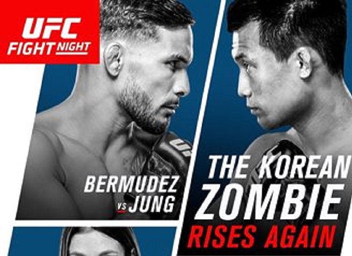 РЕЗУЛЬТАТЫ И БОНУСЫ UFC FIGHT NIGHT: BERMUDEZ VS. KOREAN ZOMBIE