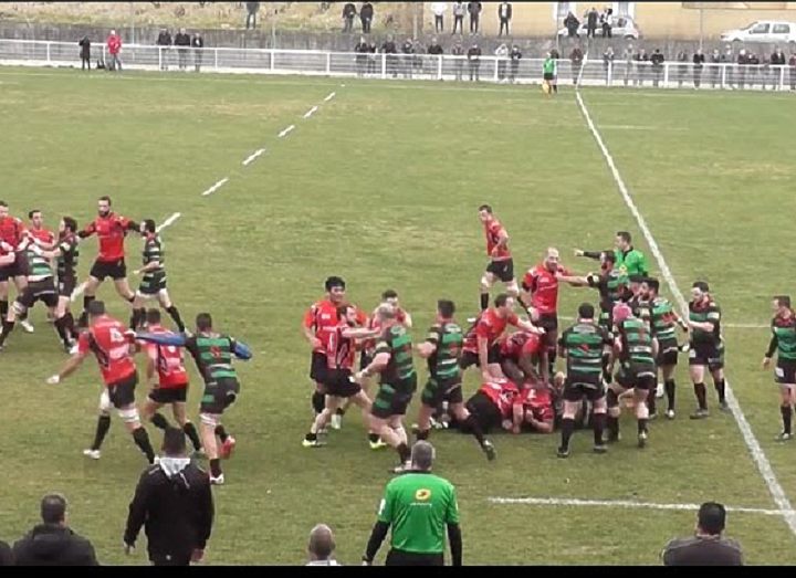 Драка с регбистами