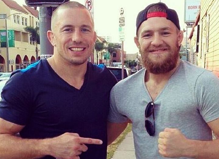 GSP хочет драться с МакГрегором